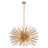 Modern Sputnik Chandelier With Adjustable Rods