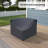 Deloris Acacia Outdoor 30" Corner Chair Patio Cover