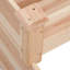 Aukje Wood Raised Garden Bed-992432178
