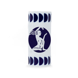 Porte-stylo en porcelaine Zodiac