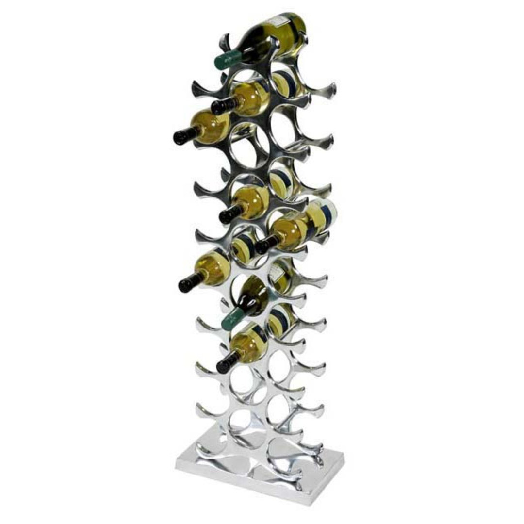 Alboran Stand Alone 27 Bottle Floor Wine Bottle Rack Eichholtz