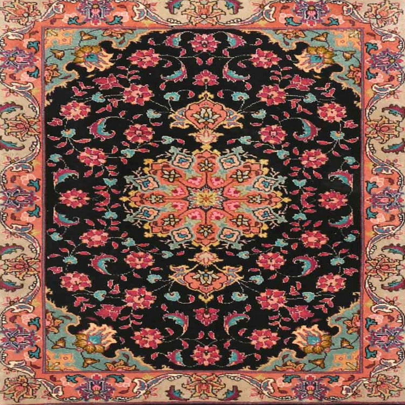Oriental Indoor Rug, Square 5'