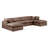 Itala Upholstered U-Shaped Sectional Reversible-94482496