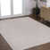 Wolcott Modern Minimalist Pinstripe High-Low Cream/Silver Rug
