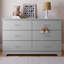 Commode double à 6 tiroirs Brookside-41175059