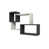 Blanc / gris anthracite est en rupture de stock