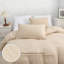 Microfiber Solid Colour Duvet Cover Set-126494702-126494701