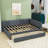 2 Drawers Full Upholstered Daybed, Semi-Closed Design-94353666