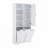 Bathroom Storage Cabinet with Doors and Drawers, Tilt-Out Laundry Hamper, Multiple Storage Space-1435317121