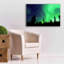 «Northern Lights Aurora Borealis 2» par Epic Portfolio, estampe numérique sur toile-462808149