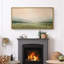 Rustic Countryside " Tranquil Lake Serene Landscape Modern Art Calm Warm Extra Large Artwork Pictures "-111375441-98042483