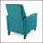 Push Back Recliner With Contemporary Design And Comfortable Support, Perfect For Relaxation And Style-1225335146