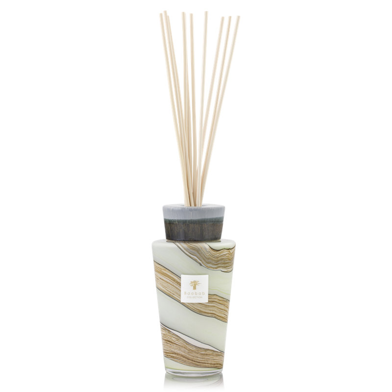 Totem Luxury Bottle Diffuser, 12.2" H x 7.09" W x 7.09" D, Sand Sonora