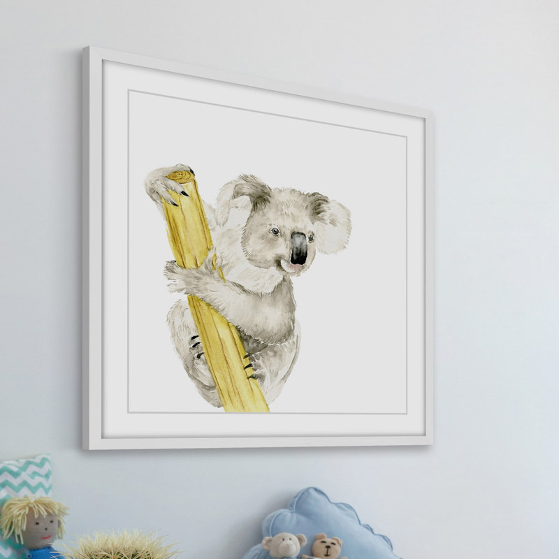 «Baby Koala II», reproduction encadrée, H 32 po x l 32 po x P 1,5 po