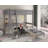 Naswith Single (3') High Sleeper Loft Bed Bed with Built-in-Desk