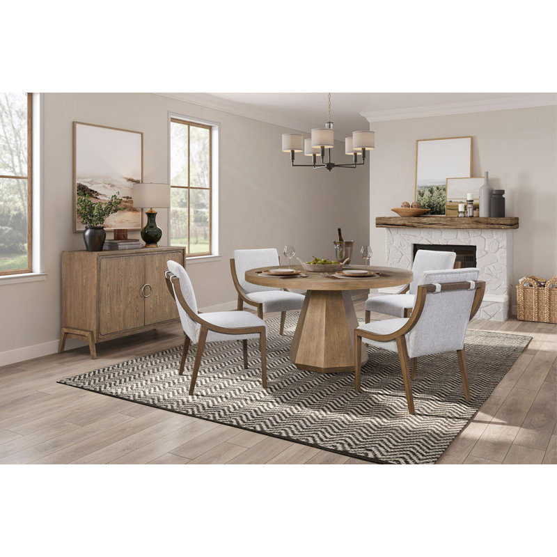 Round Dining Table W/ Lazy Susan