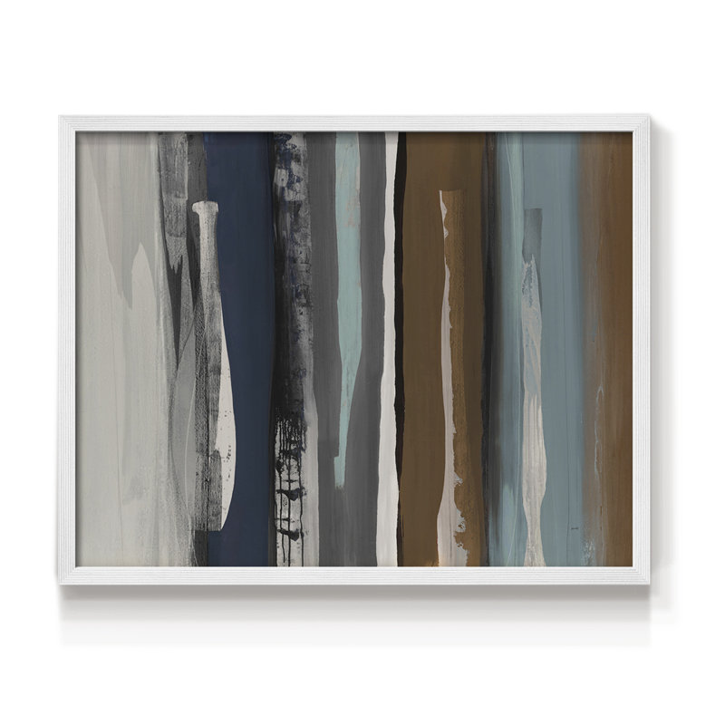 Luna Park V30 -Framed Print - Restickable, H 8 po x l 10 po, Blanc