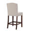 Tabouret de comptoir touffeté