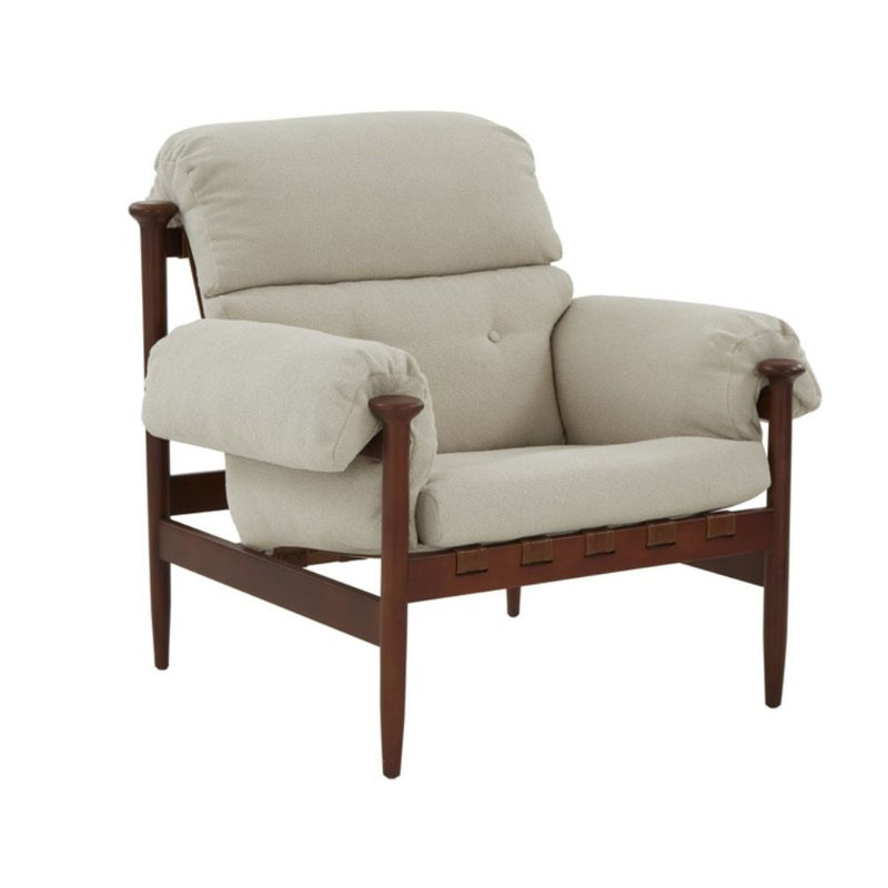 Fauteuil capitonné de 37,4 po de largeur