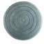 Vivienne 20"W Upholstered Velvet Boho Round Pouf in Turquoise with Stitching Detail-853170998