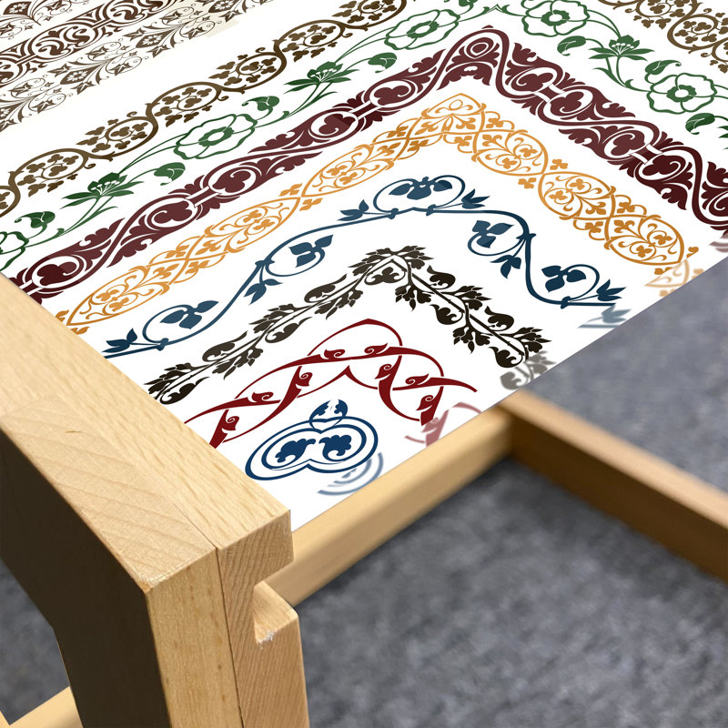 Multicolore, table basse East Urban Home, H 15,75 po x L 35,83 po x l 24,4 po