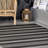 Hawkes Striped Beige/Gray Indoor/Outdoor Rug-767536131