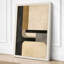 Geometric Balance Mid-Century - Wrapped Canvas-682527668-682527669