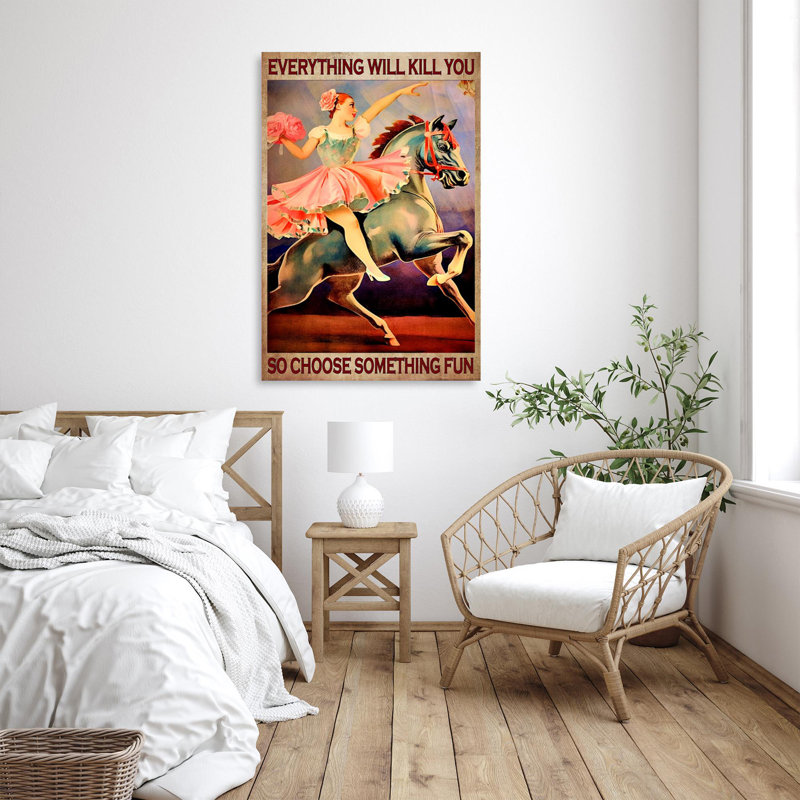 Impression sur toile, cirque Kyracha, H 36 po x l 24 po x P 1,25 po