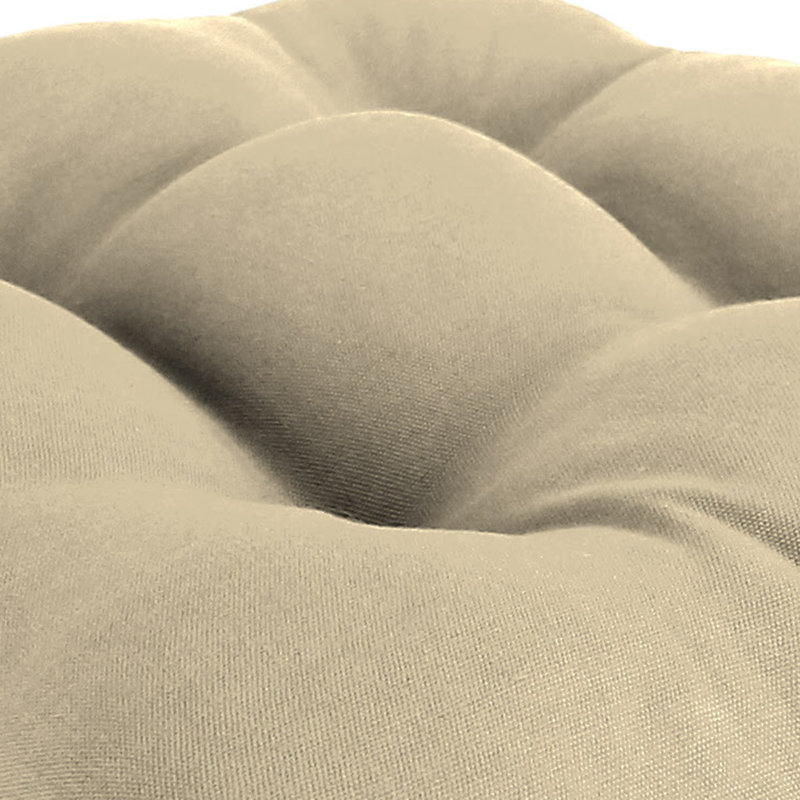 Contoured Outdoor Wicker Seat Cushion, Pursuit Shadow Polyester