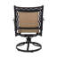 Fauteuil de patio pivotant Kamas
