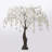 59'' Faux Flowering Tree in Metal Freestanding-1966266206
