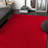 Feather Soft Modern Solid Shag Red Area Rug-22463973