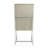 Element Modern Velvet Upholstered Stainless Steel Dining Side Chair in Champagne-36731271