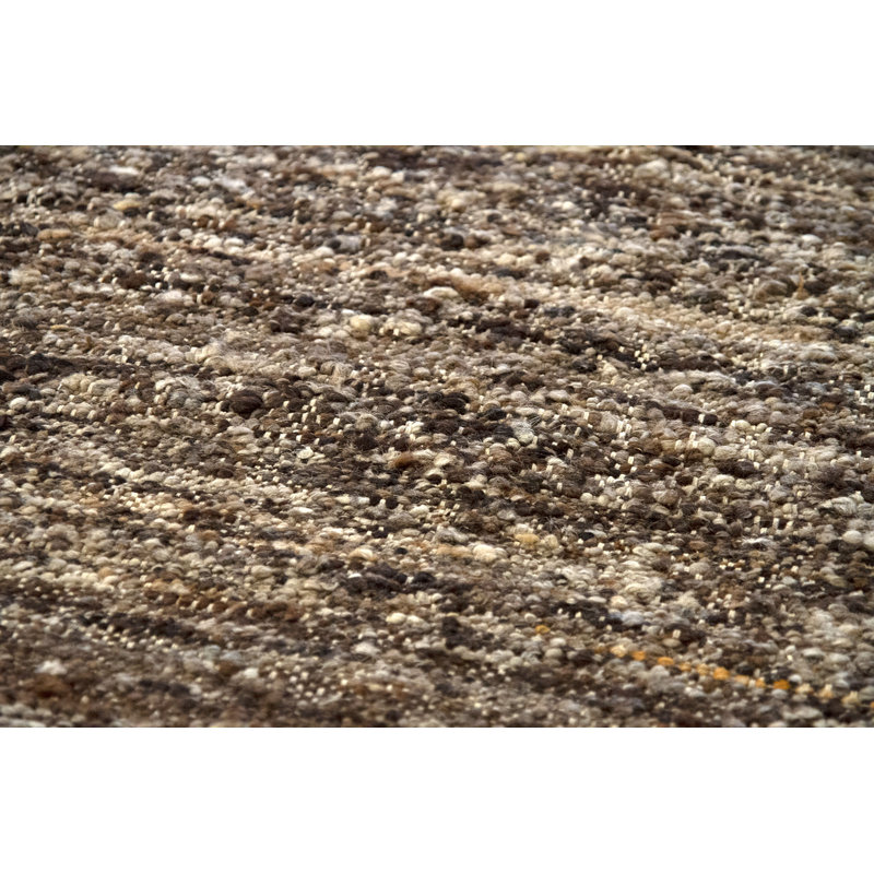 Plemmons Solid Colour Hand Woven Area Rug, Rectangle 200 x 290cm