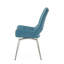 Chaise de salle à manger pivotante turquoise Jack (ensemble de 2)