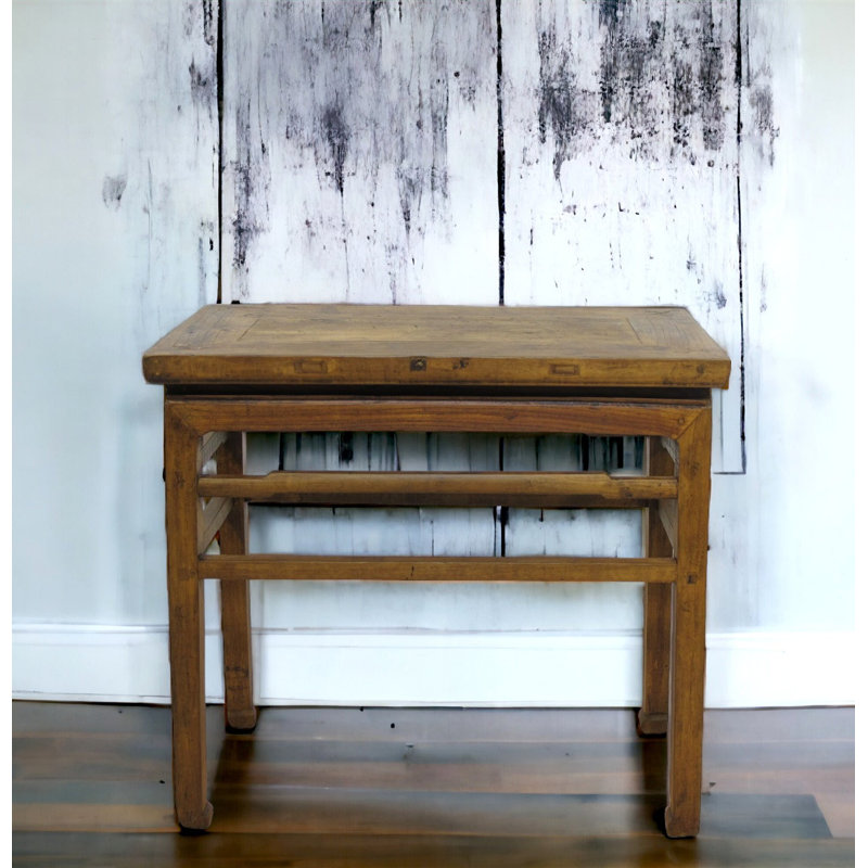 35.4 in. Solid Wood Console Table