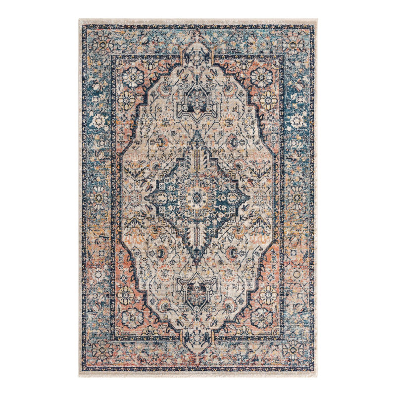 Gause Oriental Indoor Rug, Rectangle 5'3" x 8'