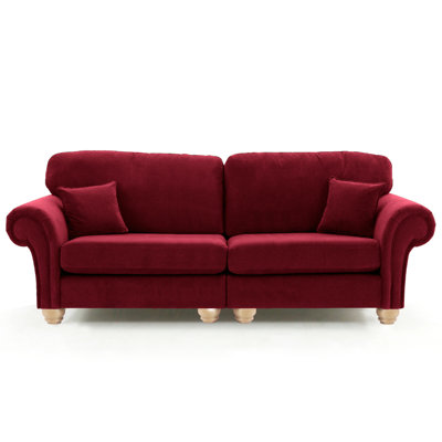 Foreston 4 Seater Velvet Sofa