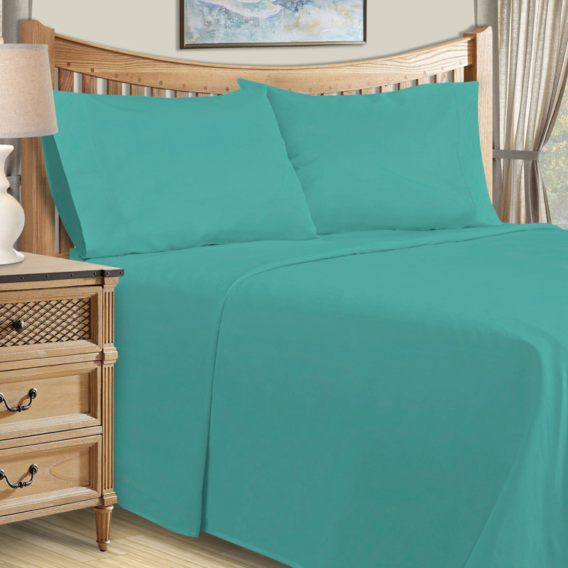 Silver Full Deep Pocket Egyptian Cotton Blend Sheet Set