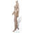 Valya vidaXL Mannequin Beige-1953017873