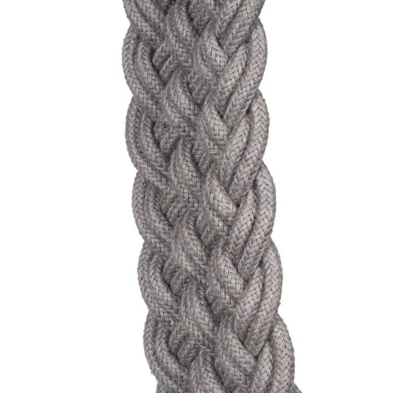 Embrasse de rideau Luberon, H 17,55 po x l 2,36 po x P 0,79 po, Beige clair