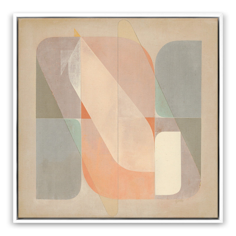 Righting the Ship by Greg Gove, White Canvas Floater Framed, 32" H x 32" W