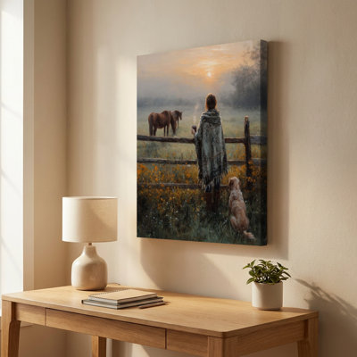 Art moderne sur toile, aquarelle abstraite