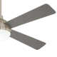 54" 4 - Blade LED Standard Ceiling Fan with Remote Control and Light Kit Included