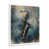 White Single Picture Framed
