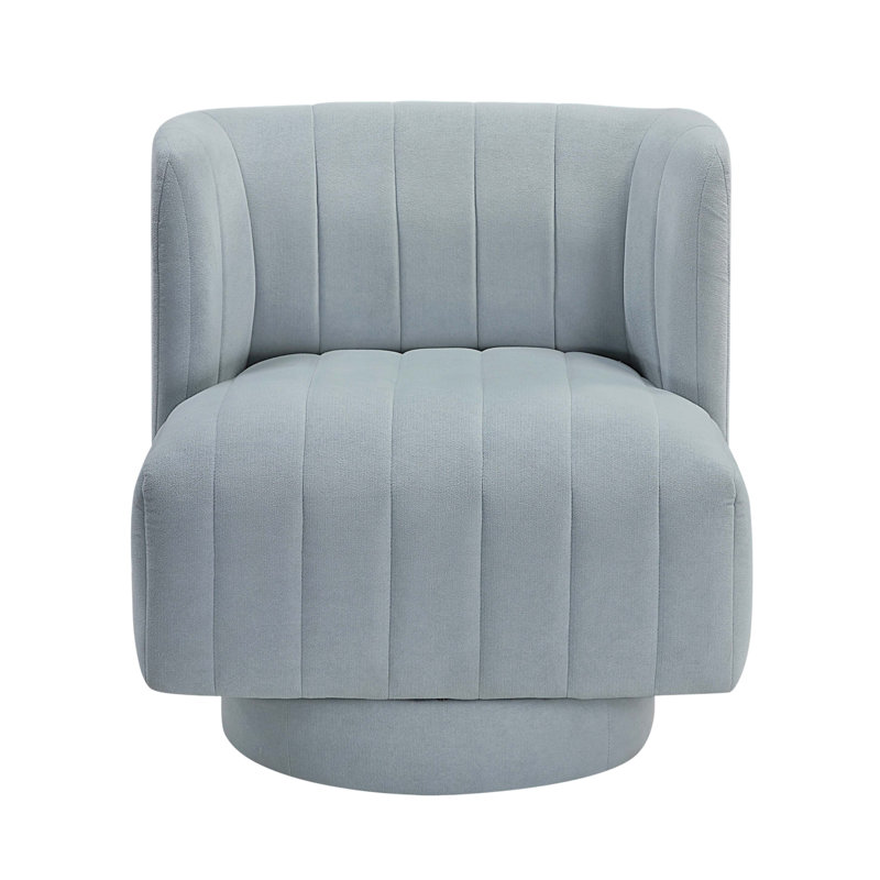 Chaise pivotante moderne, Bleu aqua