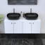 Meuble-lavabo double 47,2 po avec comptoir Karaya-324239134-324239135