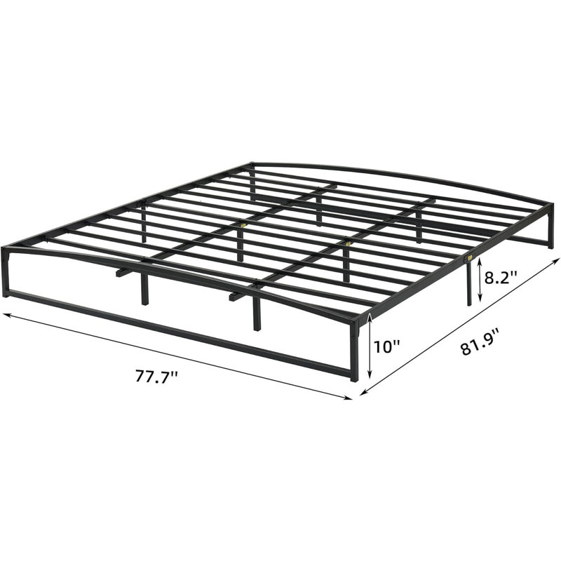 Metal Open-Frame Bed, King
