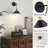 Levant Steel LED Dimmable Swing Arm Wall Sconces-216937431-216937430
