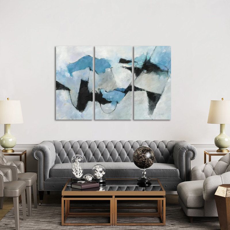 Shadow of Winter - ensemble d'art mural sur toile tendue (ensemble de 3)